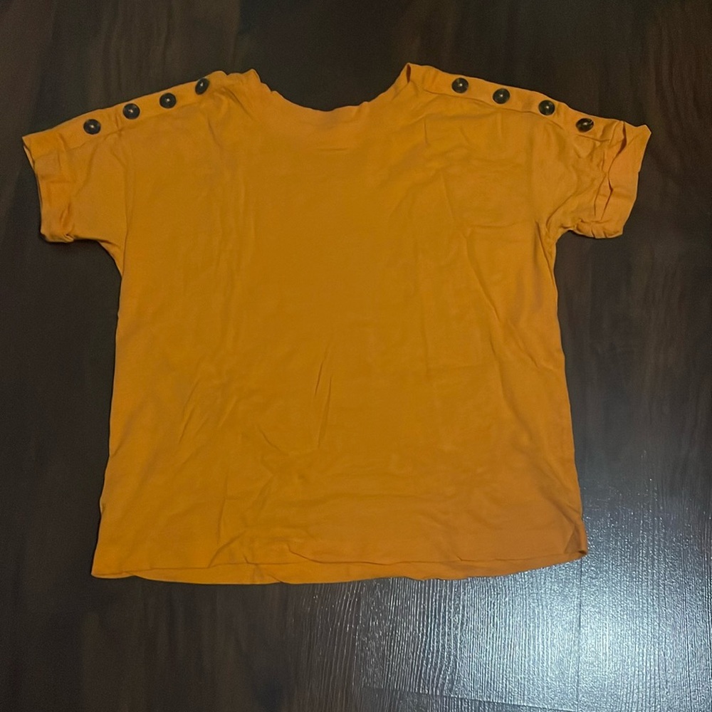 Shoulder Button Tee